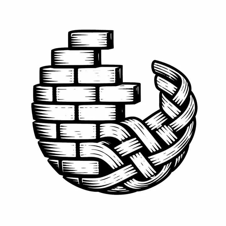 Abstract ink figure for Implementation